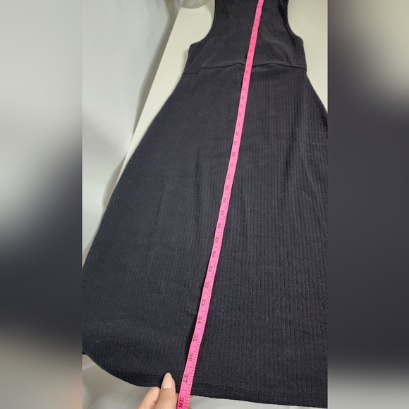 🔥FREE PEOPLE🔥 Stretchy Black Sleeveless Dress - Picture 7 of 8